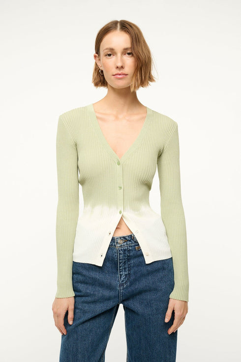 Go to CARGO SWEATER PALE JADE TIE DYE view 1