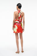 LIORA SILK DRESS | RED ZONE