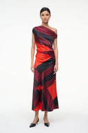 Image PHARE SILK DRESS | RUBY PRISM 1 of 6