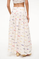 Image PROCIDA LINEN SKIRT | POP SARDINES IVORY 4 of 6