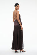 Image TRINITY SILK DRESS | EARTH 7 of 7