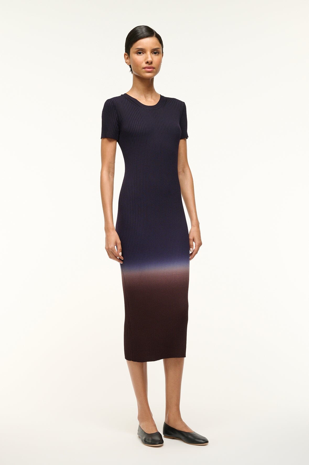 Image COLLEEN DRESS | TWILIGHT DIP DYE 3 of 5 and Clicking this image will trigger a zoom pop-up