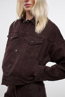 GLEN DENIM JACKET | EARTH