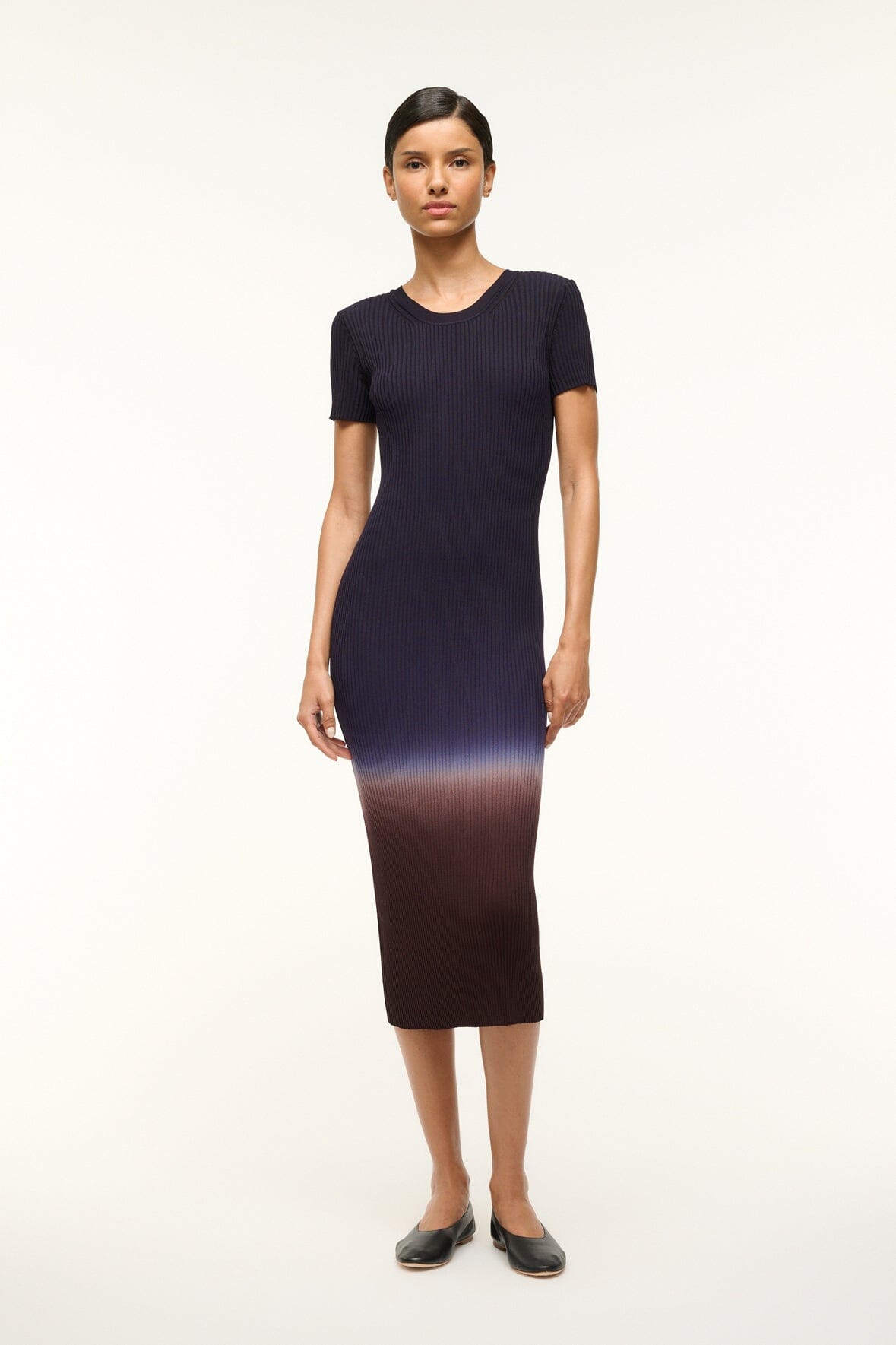 Image COLLEEN DRESS | TWILIGHT DIP DYE 1 of 5 and Clicking this image will trigger a zoom pop-up