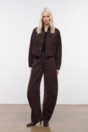 GLEN DENIM JACKET | EARTH