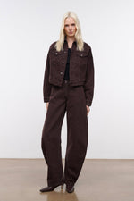 GLEN DENIM JACKET | EARTH