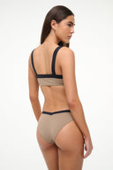 Image LIV BIKINI TOP | TAUPE BLACK 4 of 5