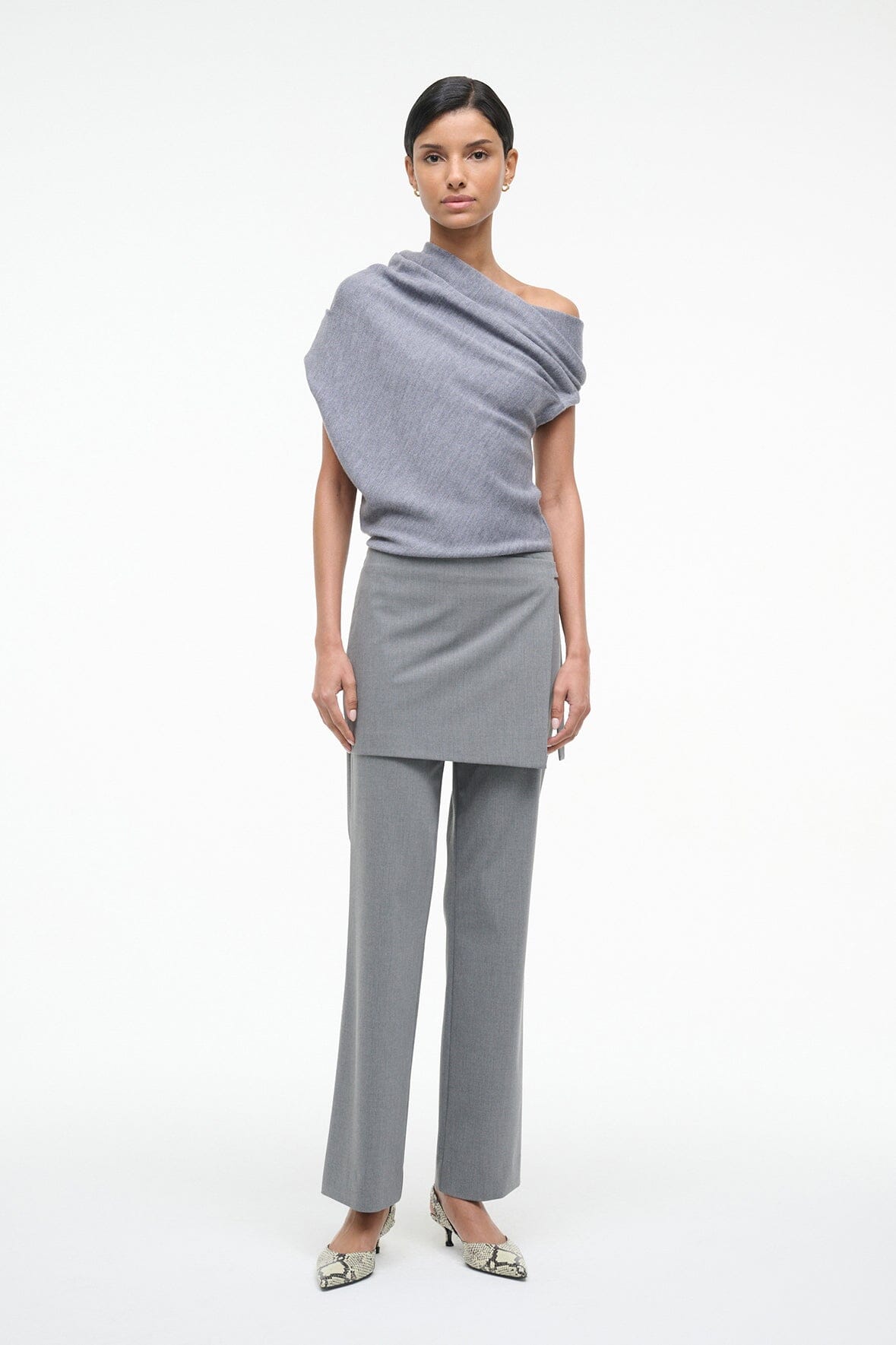 Image MABEL SWEATER | HEATHER GREY 6 of 6 and Clicking this image will trigger a zoom pop-up