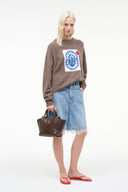 MAUDE MINI TOTE | ESPRESSO DISTRESSED