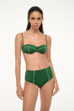 JO BALCONETTE BIKINI TOP | JUNGLE WHITE