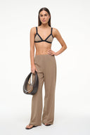 Image MONICA COVERUP PANT | TAUPE 1 of 6