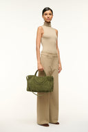 Image MAUDE SATCHEL | AVOCADO SUEDE 4 of 7