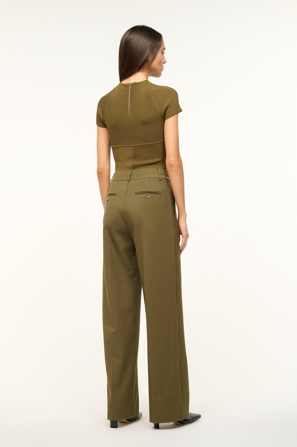 Image PRINCE TWILL PANT | SERGEANT GREEN 4 of 8 and Clicking this image will trigger a zoom pop-up