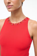 REINA TOP | RED ROSE