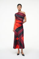 Image PHARE SILK DRESS | RUBY PRISM 5 of 6
