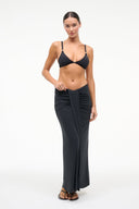 SORAYA SKIRT | BLACK BLACK / XS