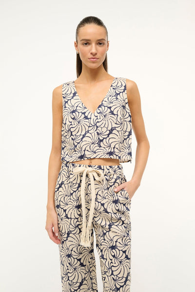 Scallop Edge Sleeveless Knit Crop Top | Boho Chic – Shop