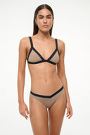Image GWEN BIKINI BOTTOM | TAUPE BLACK 3 of 6