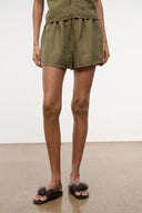 PADDLE LINEN SHORT | PORTO STRIPE PORTO STRIPE / XS