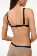 Image VENTURA BIKINI TOP | TAUPE BLACK 3 of 5
