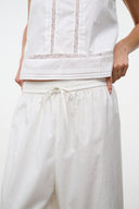 RENZO PANT | IVORY IVORY / XS