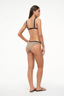 Image GWEN BIKINI BOTTOM | TAUPE BLACK 4 of 6