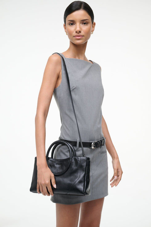Go to MAUDE MINI SATCHEL BLACK view 2