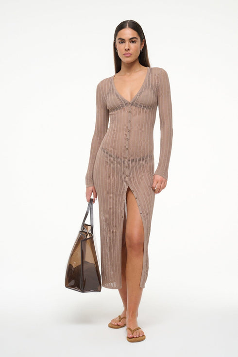 Go to SHOKO COVERUP DRESS TAUPE view 1