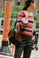 Image PARKER SWEATER | AUTUMNAL FADED STRIPE 5 of 6