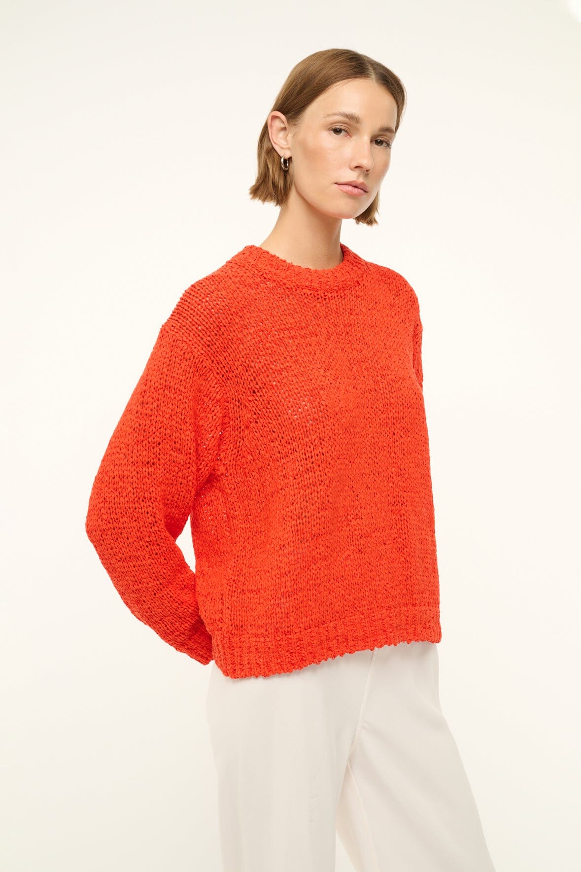 Image CALA SWEATER | CAYENNE 3 of 6 and Clicking this image will trigger a zoom pop-up