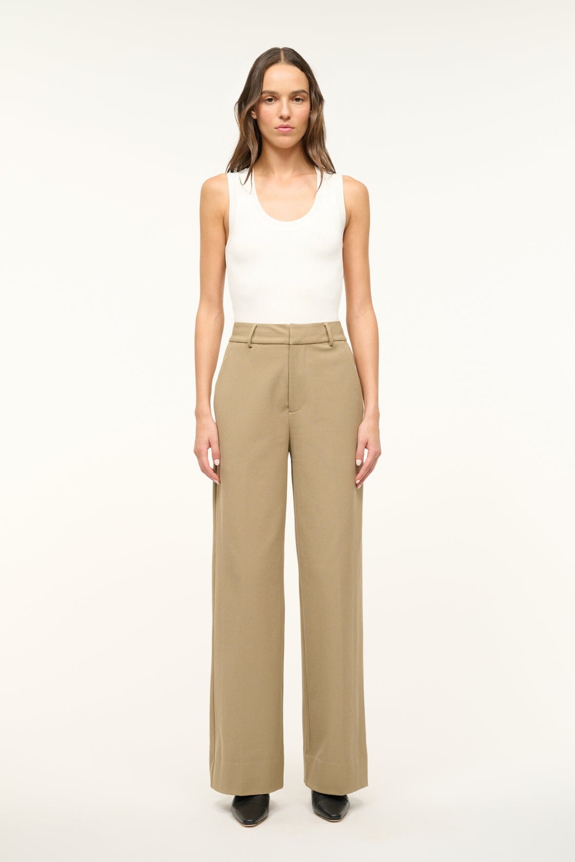 Image PRINCE TWILL PANT | BIRCH 5 of 6 and Clicking this image will trigger a zoom pop-up