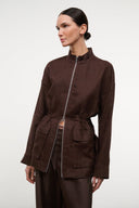 REED LINEN JACKET | ROOT ROOT / XS