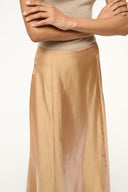 Image VINCENZO SKIRT | ROSE GOLD 6 of 7