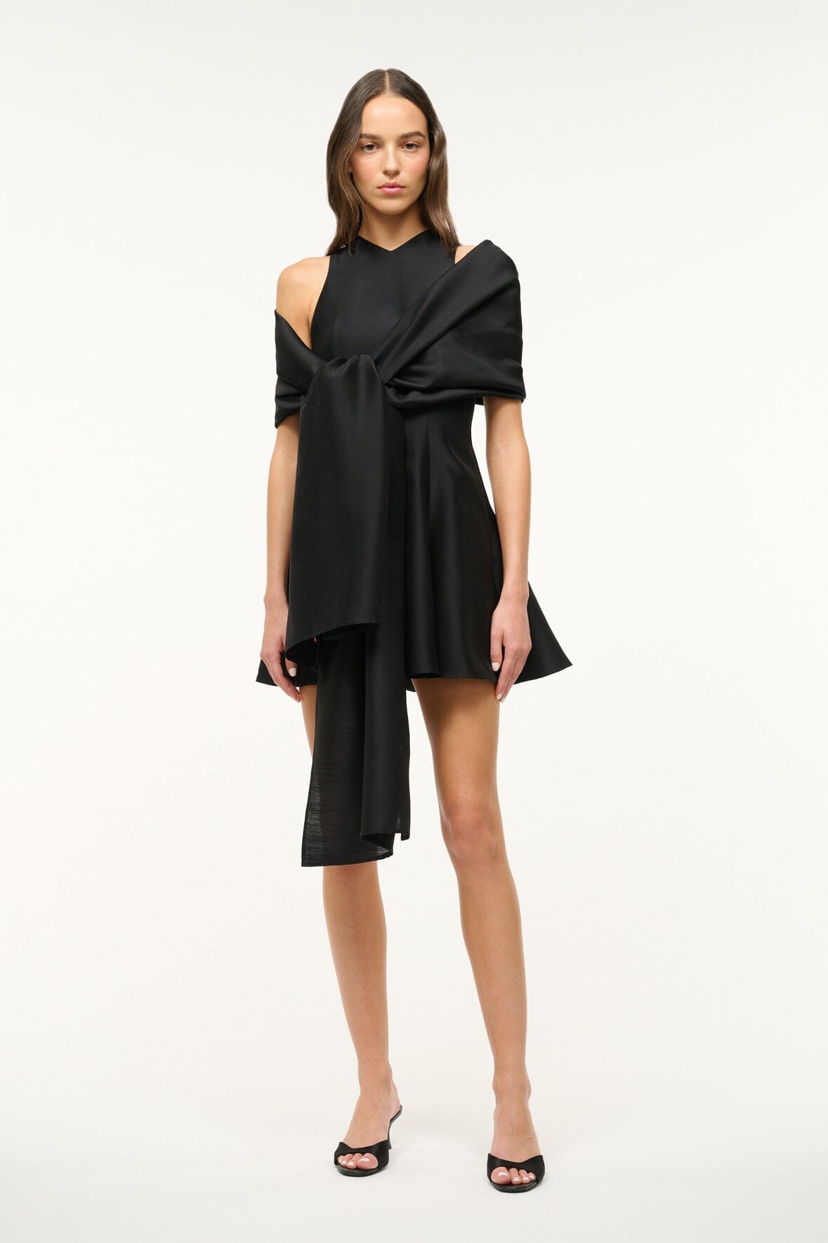 Image MINI HEIKE DRESS | BLACK 3 of 6 and Clicking this image will trigger a zoom pop-up