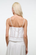 CORINNA TOP | IVORY IVORY / XS