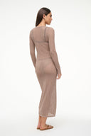 Image SHOKO COVERUP DRESS | TAUPE 4 of 6
