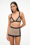 Image VENTURA BIKINI TOP | TAUPE BLACK 4 of 5
