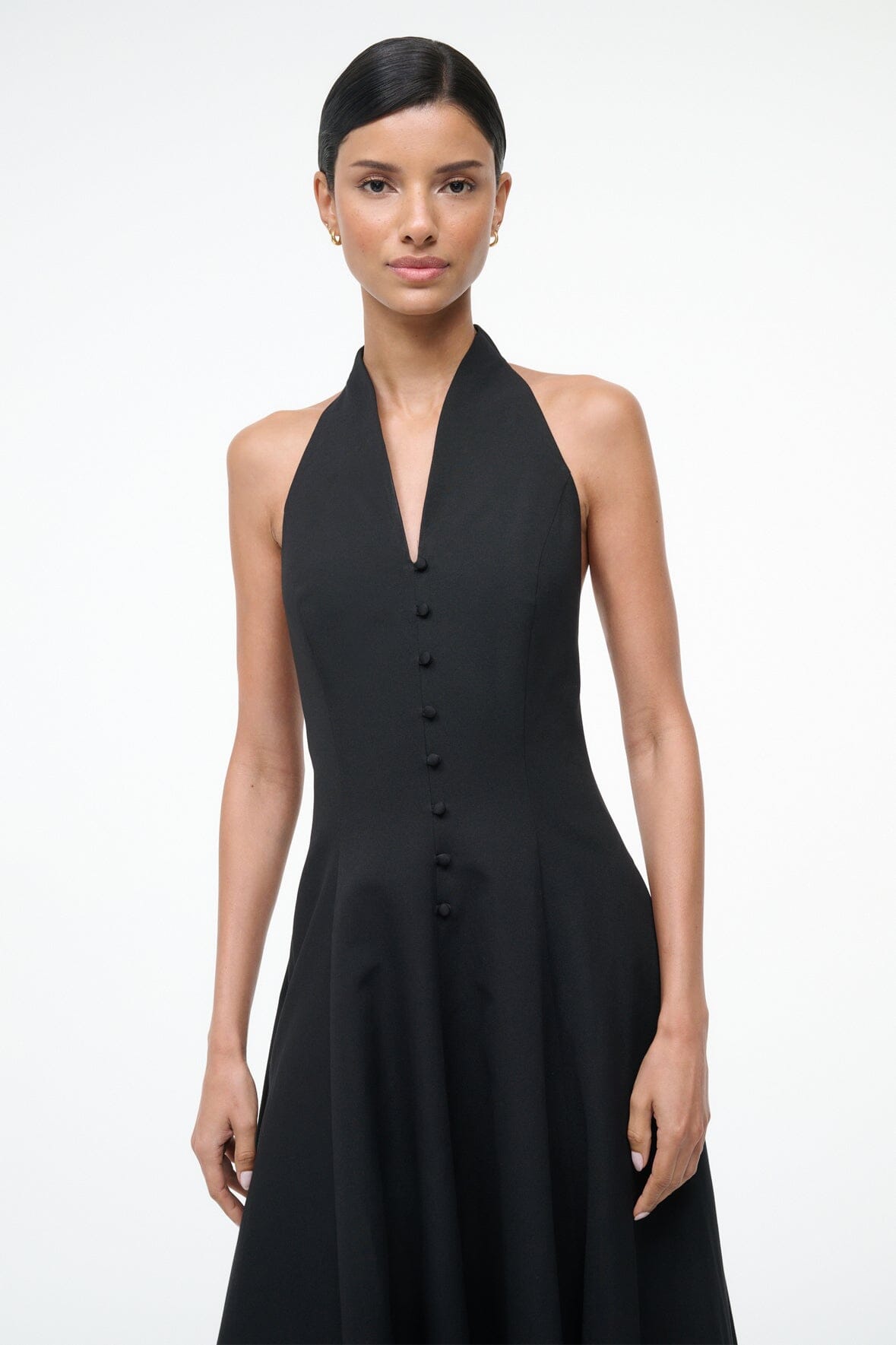 Image STELLA DRESS | BLACK 3 of 5 and Clicking this image will trigger a zoom pop-up