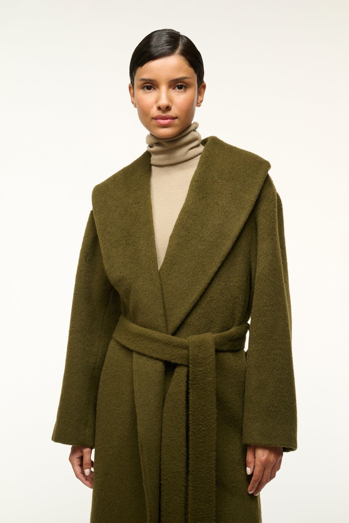 Image DAKOTA COAT | SERGEANT GREEN 2 of 5 and Clicking this image will trigger a zoom pop-up