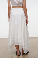 AINSLEY SKIRT | IVORY IVORY / 4