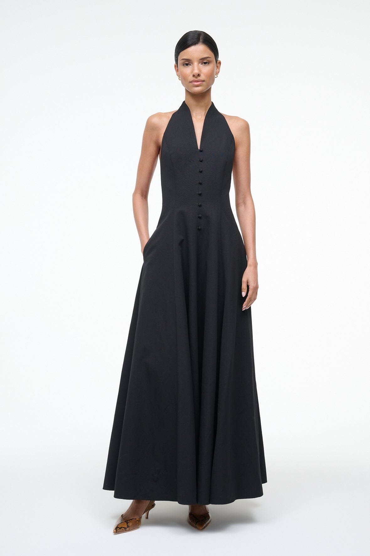 Image STELLA DRESS | BLACK 5 of 5 and Clicking this image will trigger a zoom pop-up