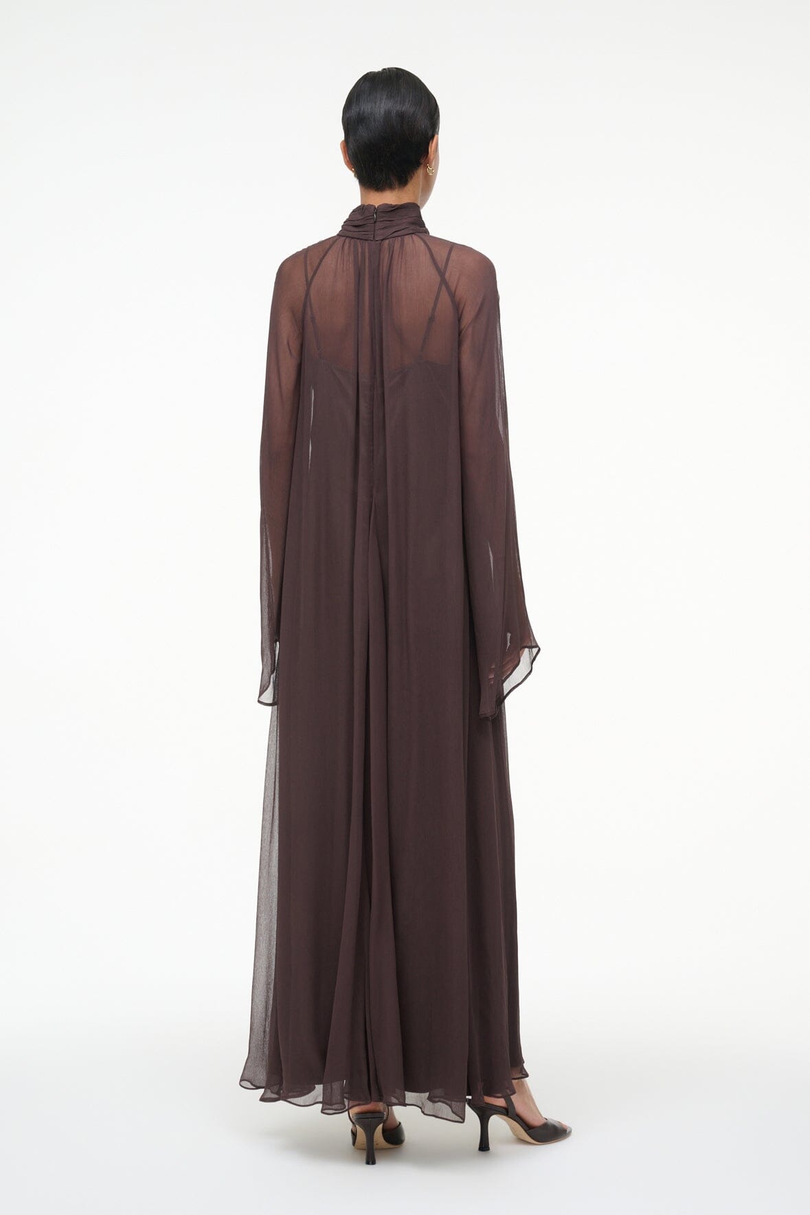Image ESTHER MAXI DRESS | EARTH 7 of 10 and Clicking this image will trigger a zoom pop-up