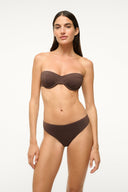 Image JO BALCONETTE BIKINI TOP | DARK CHOCOLATE 4 of 5