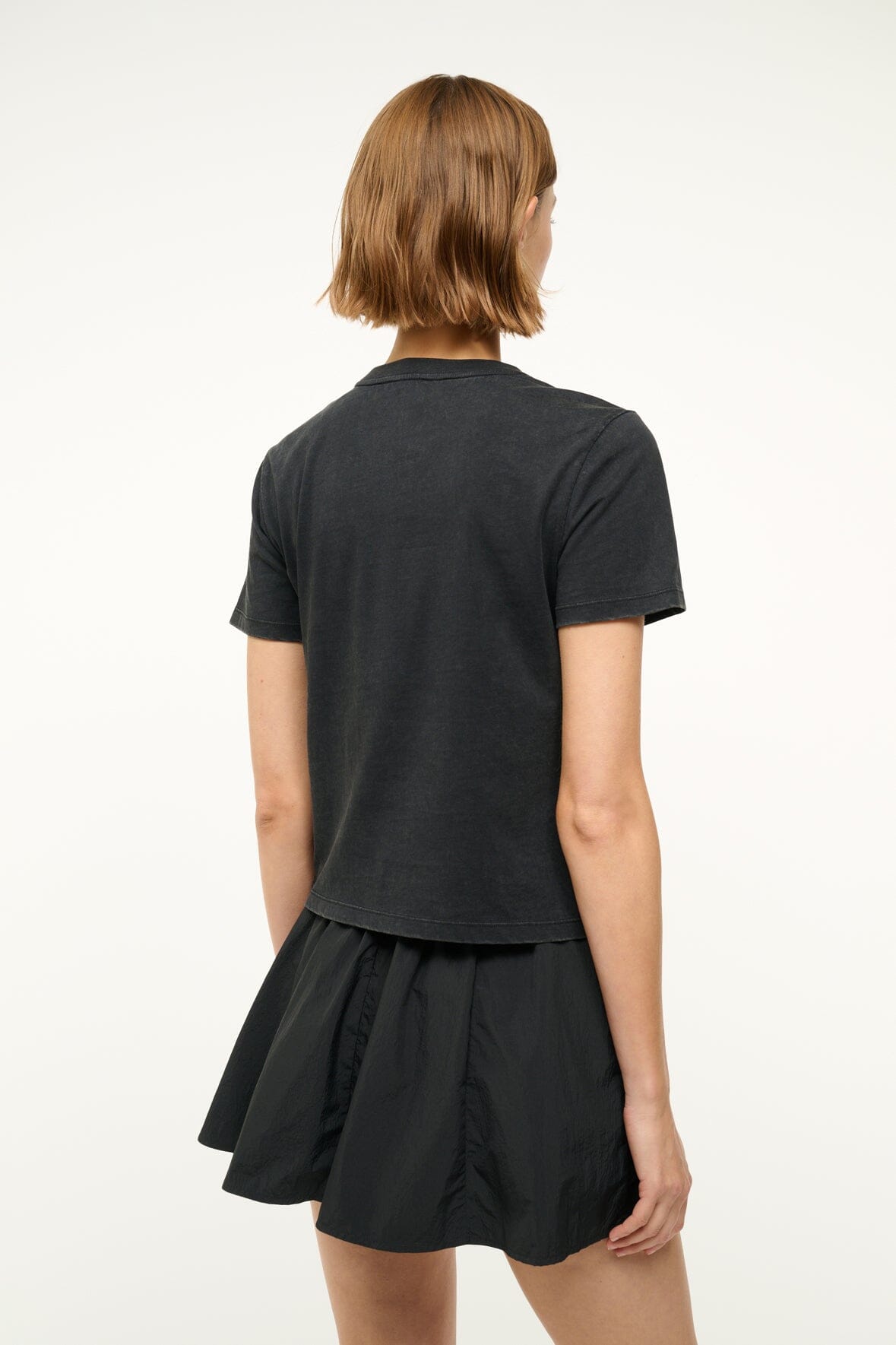 Image LULU SPORT TEE | BLACK 3 of 6 and Clicking this image will trigger a zoom pop-up