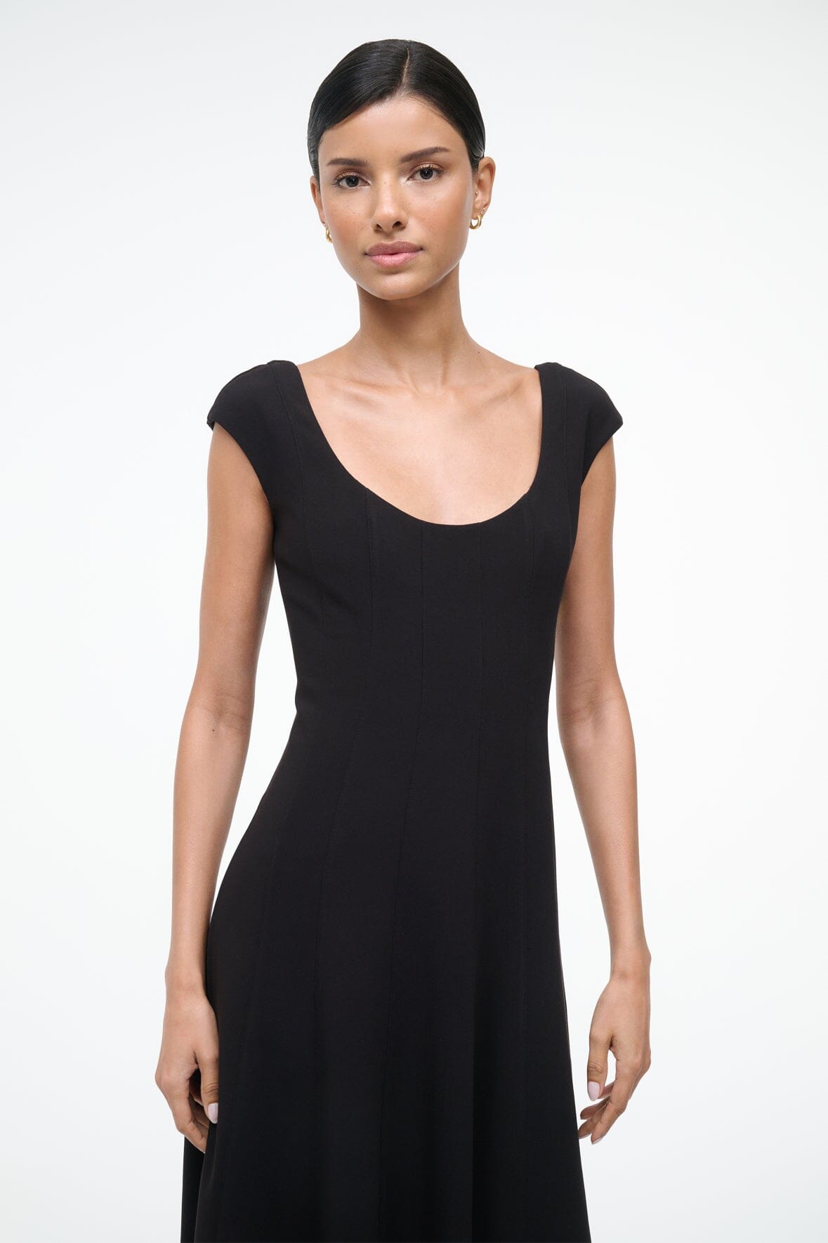 STAUD CHARLOTTE DRESS BLACK STAUD CHARLOTTE DRESS BLACK