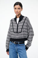 CROPPED HAMPTON SWEATER | TELLURIDE