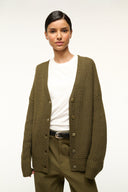 Image MATILDA CARDIGAN | SERGEANT GREEN 1 of 6