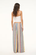 Image BONFIRE LINEN PANT | MARKET STRIPE 4 of 7