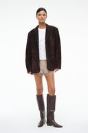 Image NATALIE SUEDE JACKET | ESPRESSO 5 of 6