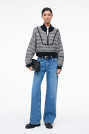 CROPPED HAMPTON SWEATER | TELLURIDE